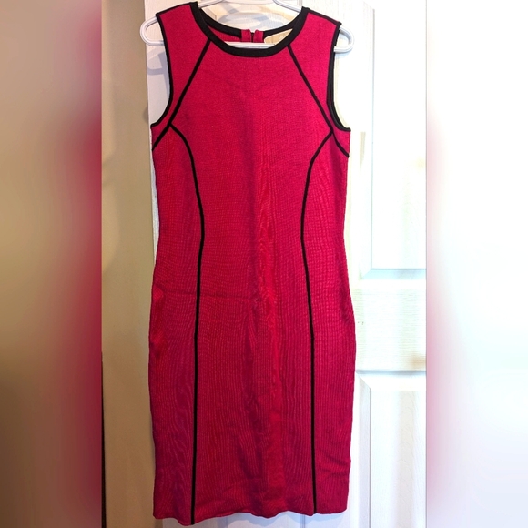 💙 MICHAEL KORS 💙 Hot Pink BodyCon Dress - Picture 1 of 6